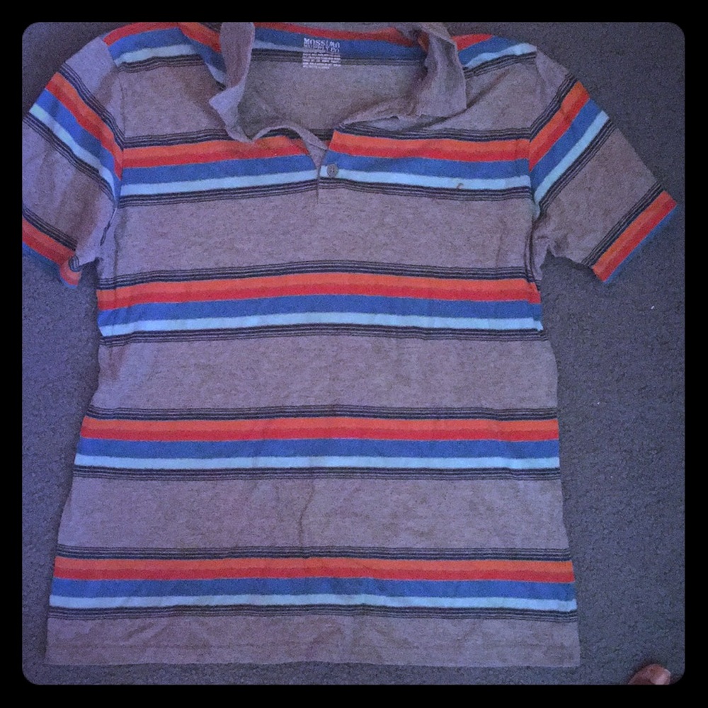 Multi Color Collared Shirt by "Mossimo"